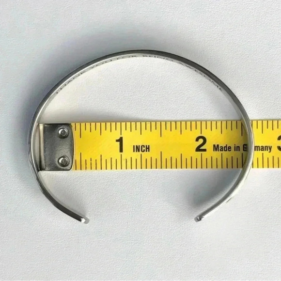 Thank You For Being Awesome Stainless Steel Appreciation Bracelet Bangle NWT - Picture 3 of 4